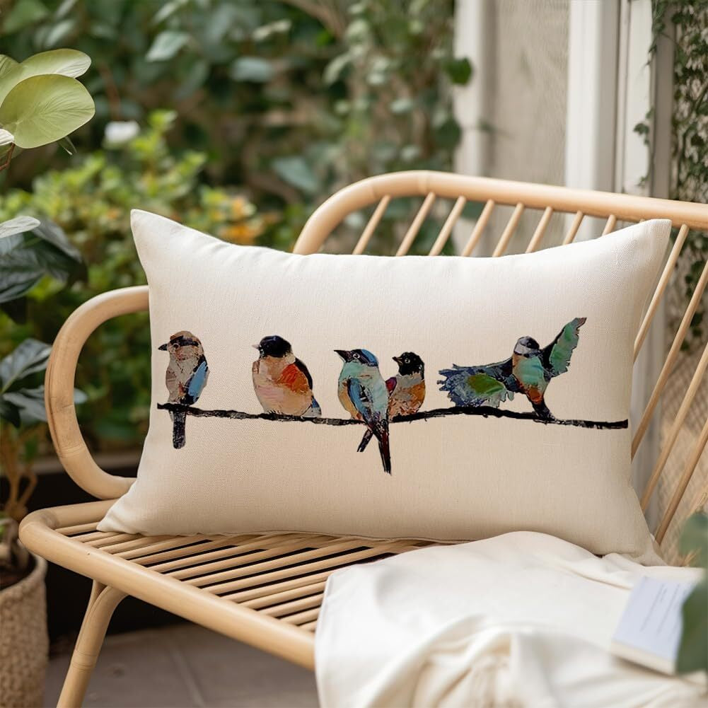 12X20 Lumbar Pillow Decorative Throw Pillows,Small Throw Pillows 12"X20" Teal