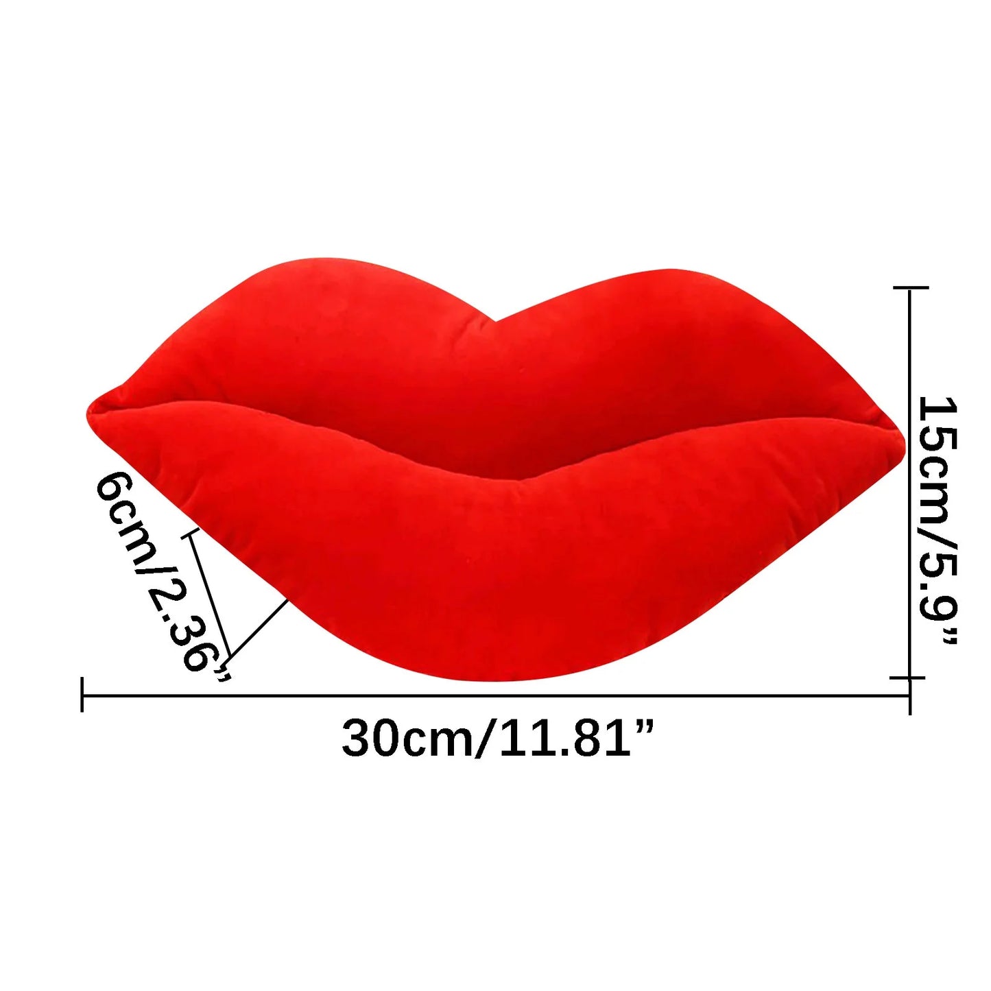 Pillows on Sale, Lip Shape Soft Valentine'S Day Decor,Pink Lip Shape Throw Pillows Girls Toy Valentine'S Day Gift Soft Decorative Reversible Pillow Cushi