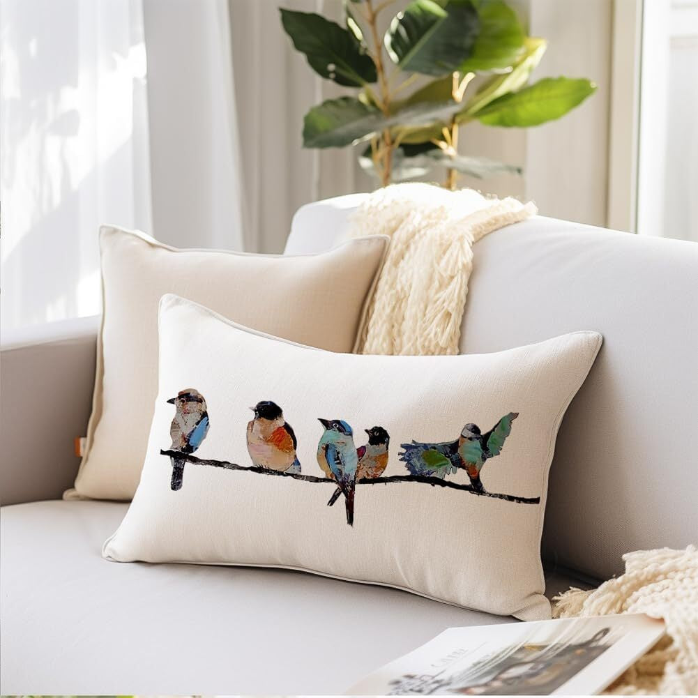 12X20 Lumbar Pillow Decorative Throw Pillows,Small Throw Pillows 12"X20" Teal