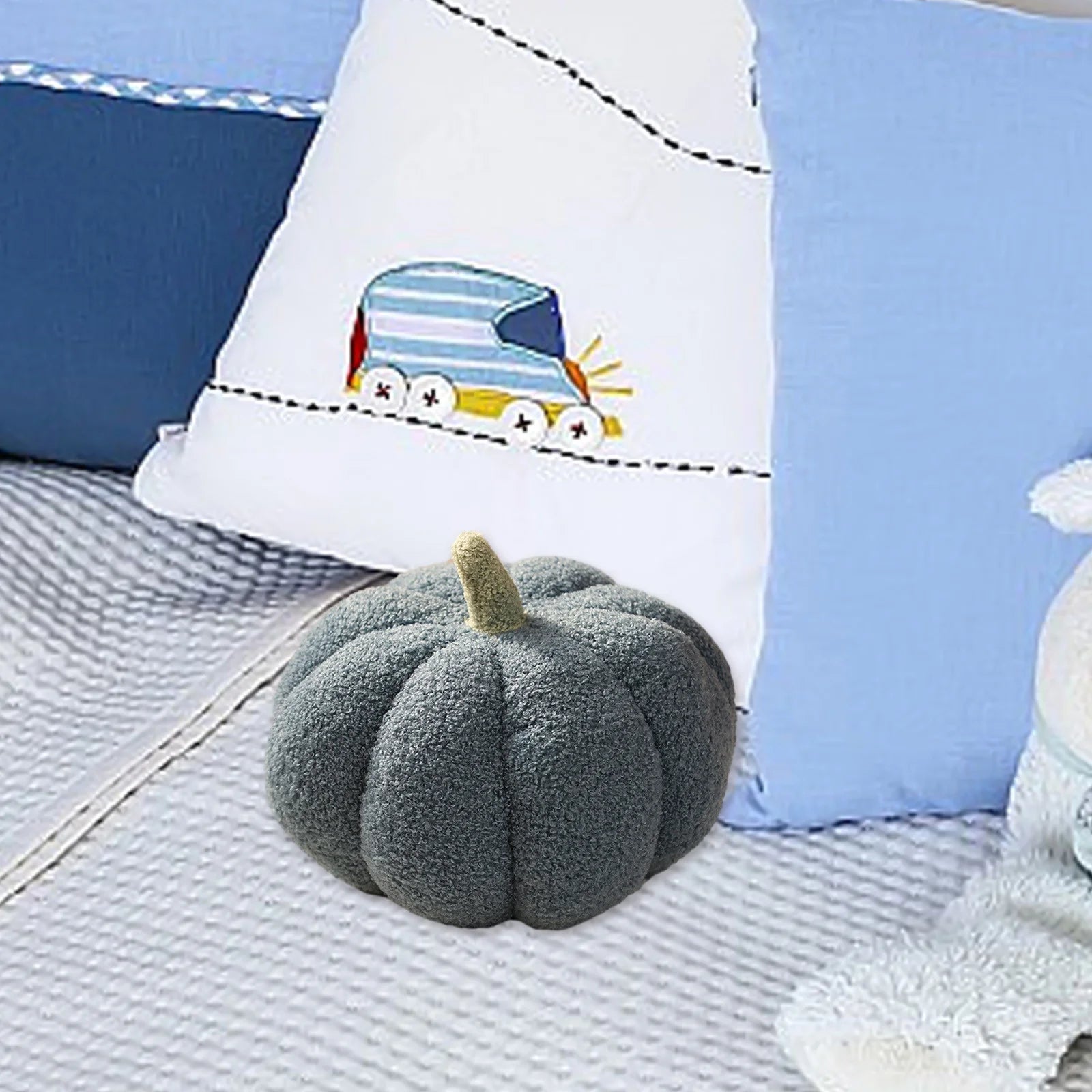 Clearance  Pumpkin Throw Pillows Halloween Decorations, Fall Decorative Pumpkins Shaped Pillows Cute Shaped Cushion, Halloween Thanksgiving Gifts for Friends Kids