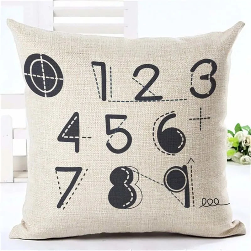 Throw Pillows Cover Case Letter Motto Home Love Cushion Cover Throw Pillows for Couch Cojines Decorativos Para Sofa Home Decor