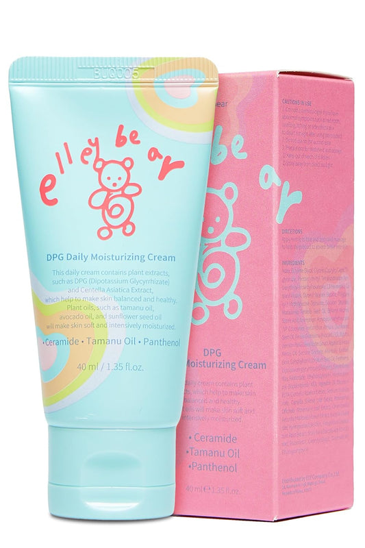 Daily Baby Moisturizing Cream | Korean Baby Face Cream for Sensitive Skin | Hypoallergenic & Vegan Formula with Tamanu Oil | Hydrating Moisturizer for Dry Skin (1.35 Fl Oz)
