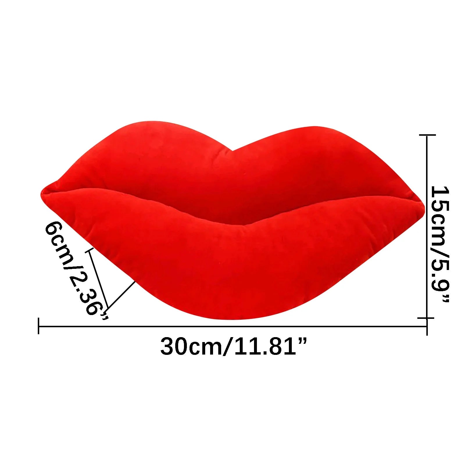 Pillows on Sale, Lip Shape Soft Valentine'S Day Decor,Pink Lip Shape Throw Pillows Girls Toy Valentine'S Day Gift Soft Decorative Reversible Pillow Cushi