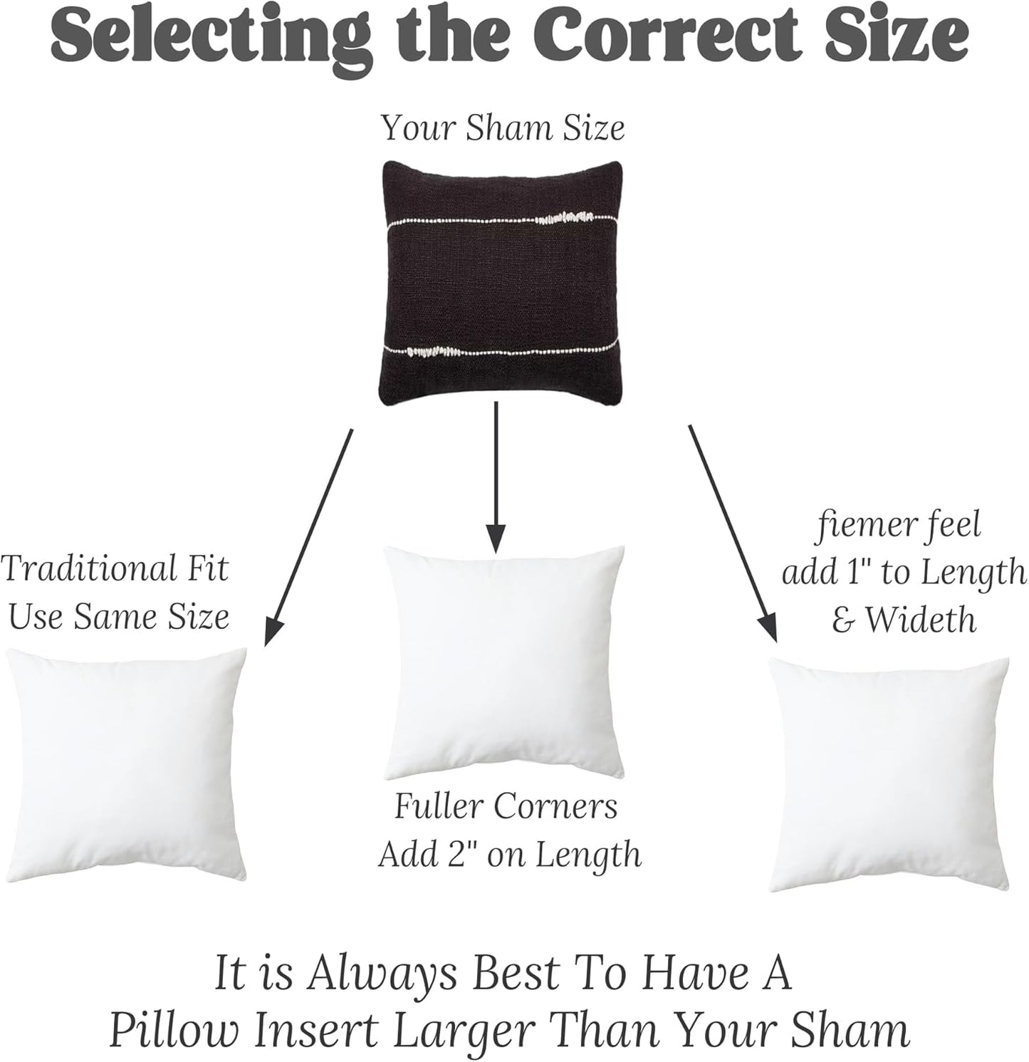 ® 18 X 18 Decorative Feather down Throw Pillow Inserts (Set of 2, White) for Sofa, Couch, Bed, Machine Washable