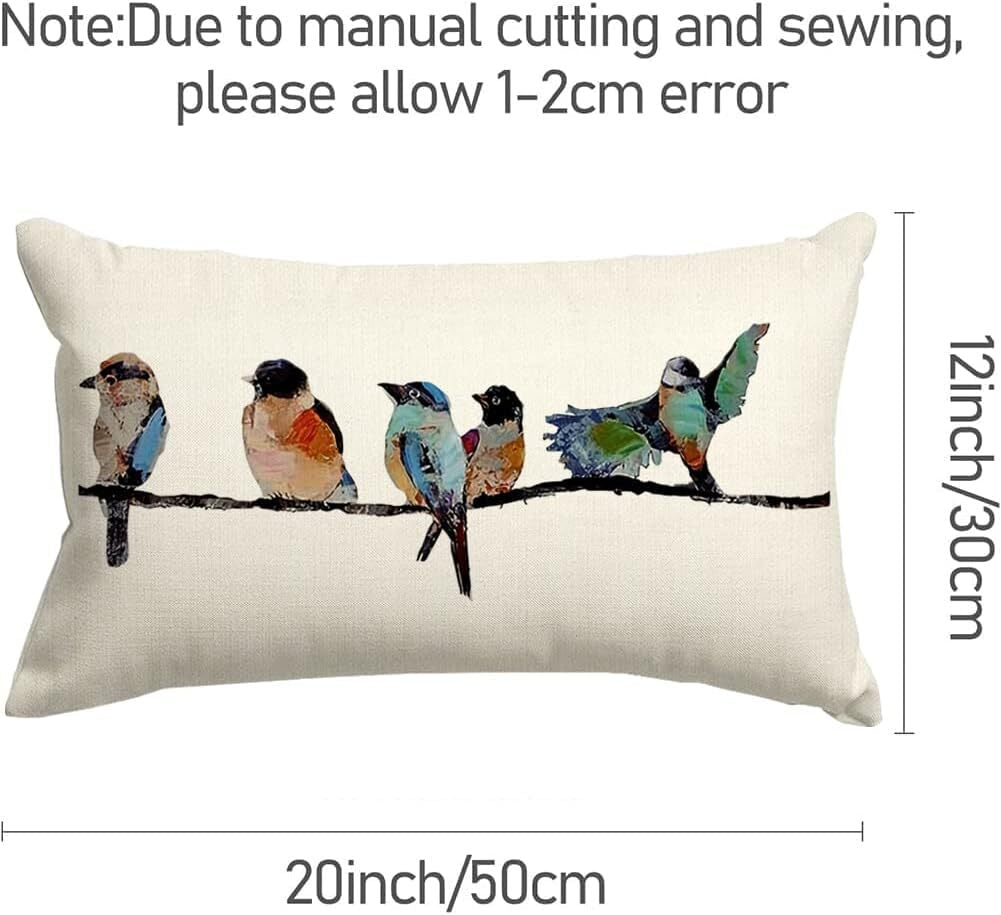 12X20 Lumbar Pillow Decorative Throw Pillows,Small Throw Pillows 12"X20" Teal