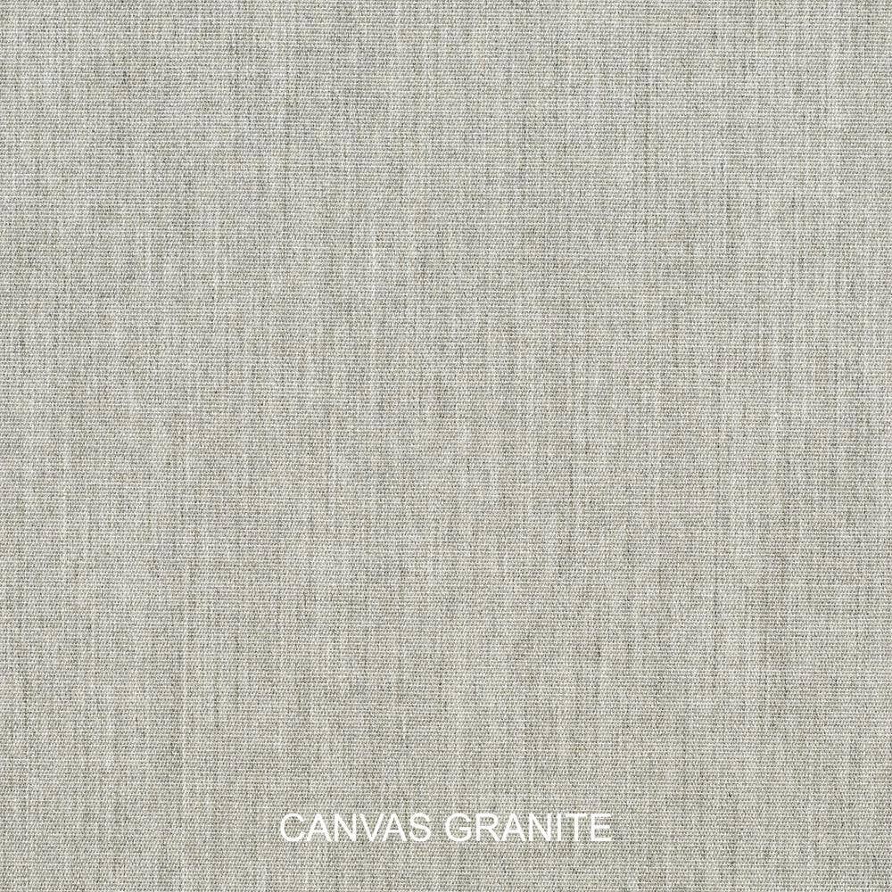 Sunbrella Canvas Granite Outdoor Corded Throw Pillows