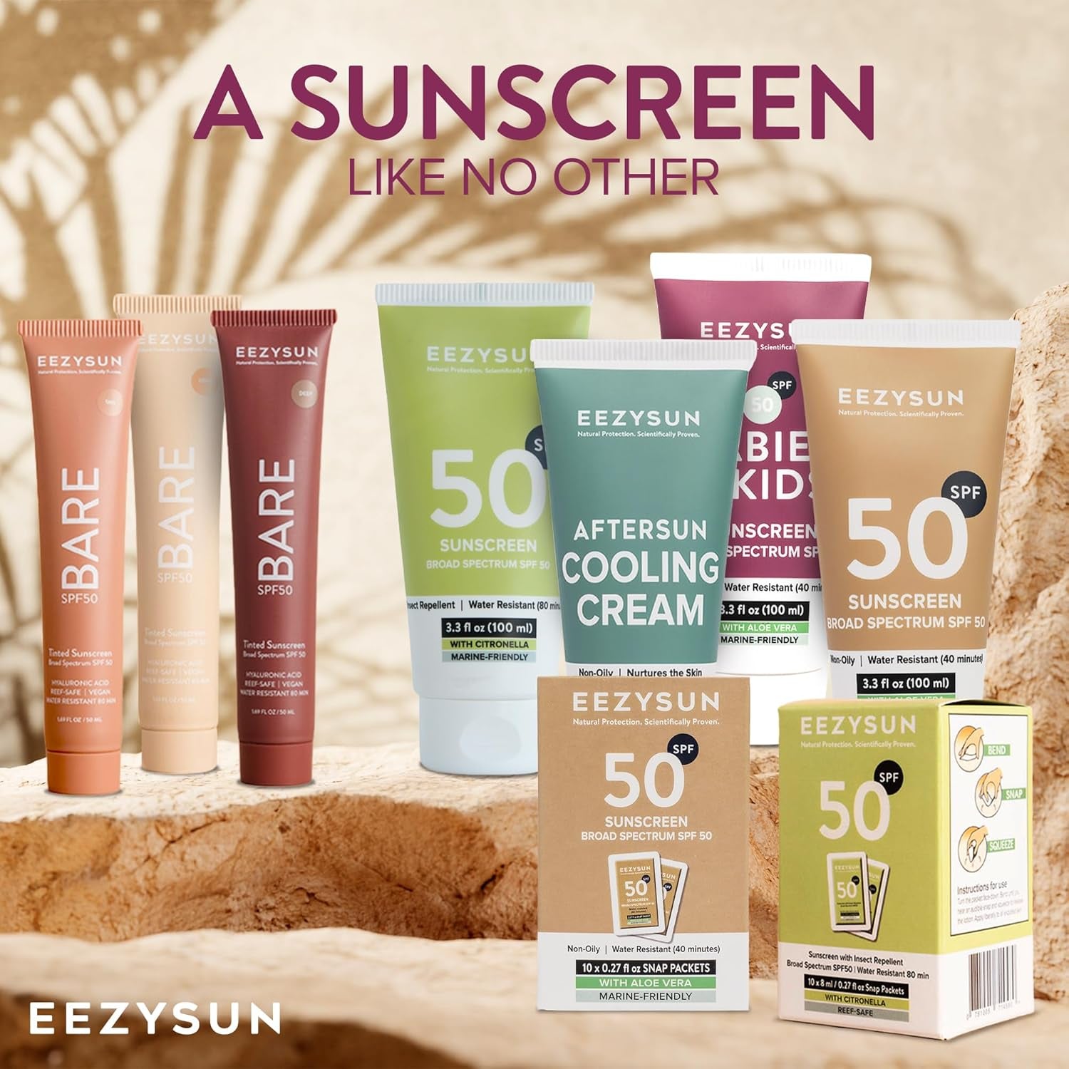 Babies & Kids SPF 50 Mineral Sunscreen | Dermatologically Tested for Sensitive Skin | Contains Aloe Vera | Sweat/Water Resistant | Cruelty-Free | Reef-Safe | Travel Size - 3.3 FL OZ