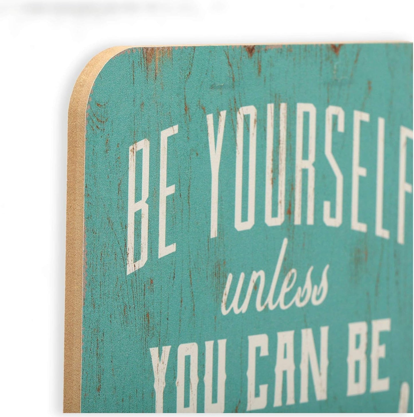 Be Yourself Unless You Can Be a Cowgirl Wood Wall Decor - Cowgirl Wall Art for Bedroom, Living Room or Kitchen