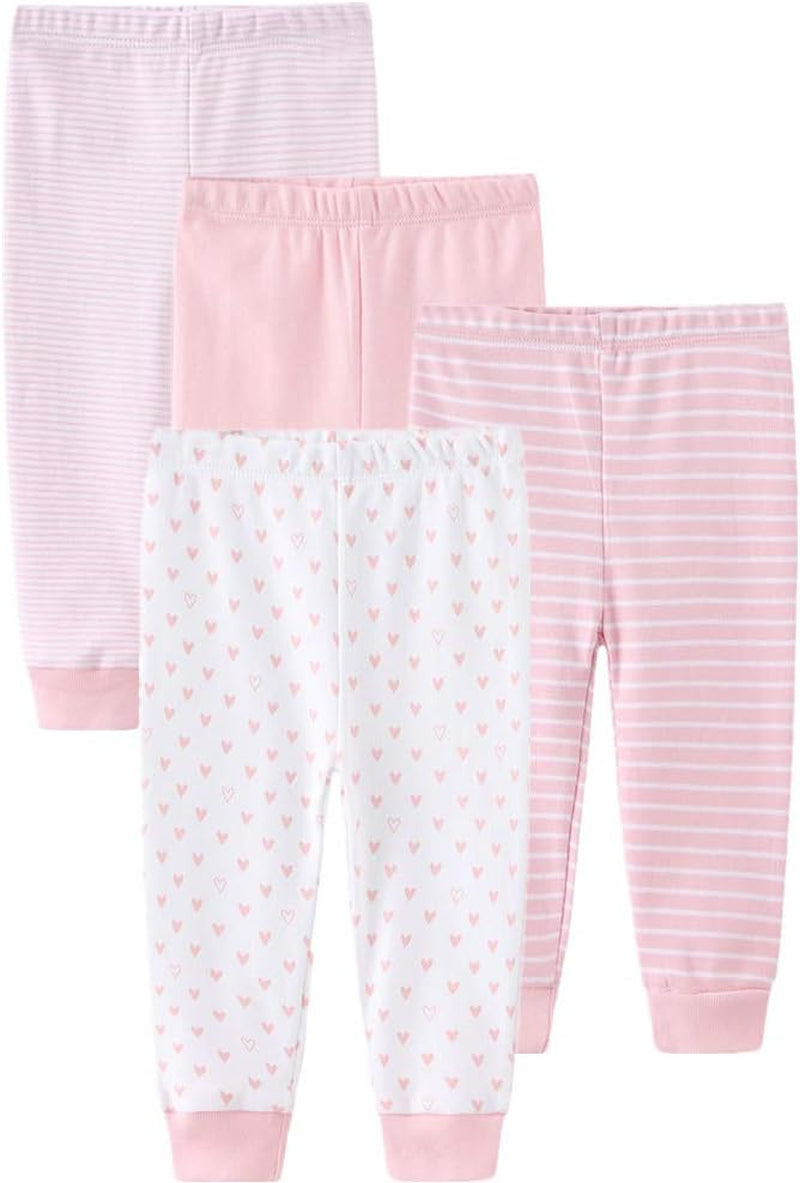 Newborn Pants Baby and Toddler Unisex Cotton Trousers Pants Cute Baby Pants
